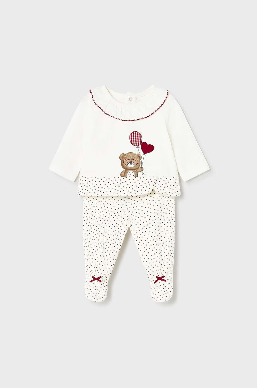 Mayoral Newborn Комплект за бебета в бежово - Pepit.bg