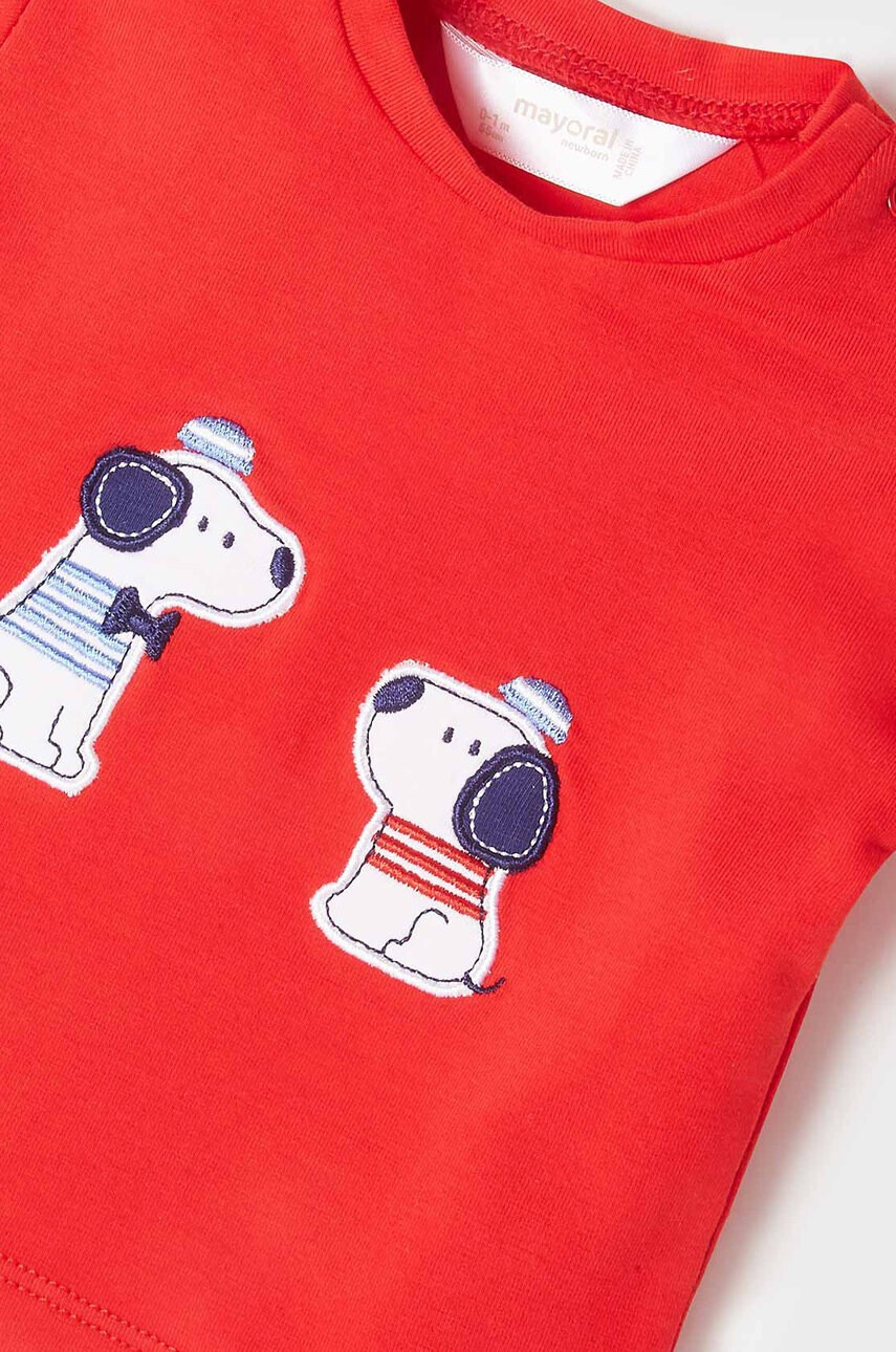 Mayoral Newborn Комплект за бебета в червено - Pepit.bg