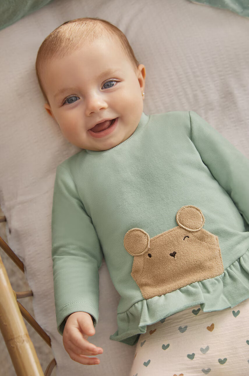 Mayoral Newborn Комплект за бебета в зелено - Pepit.bg