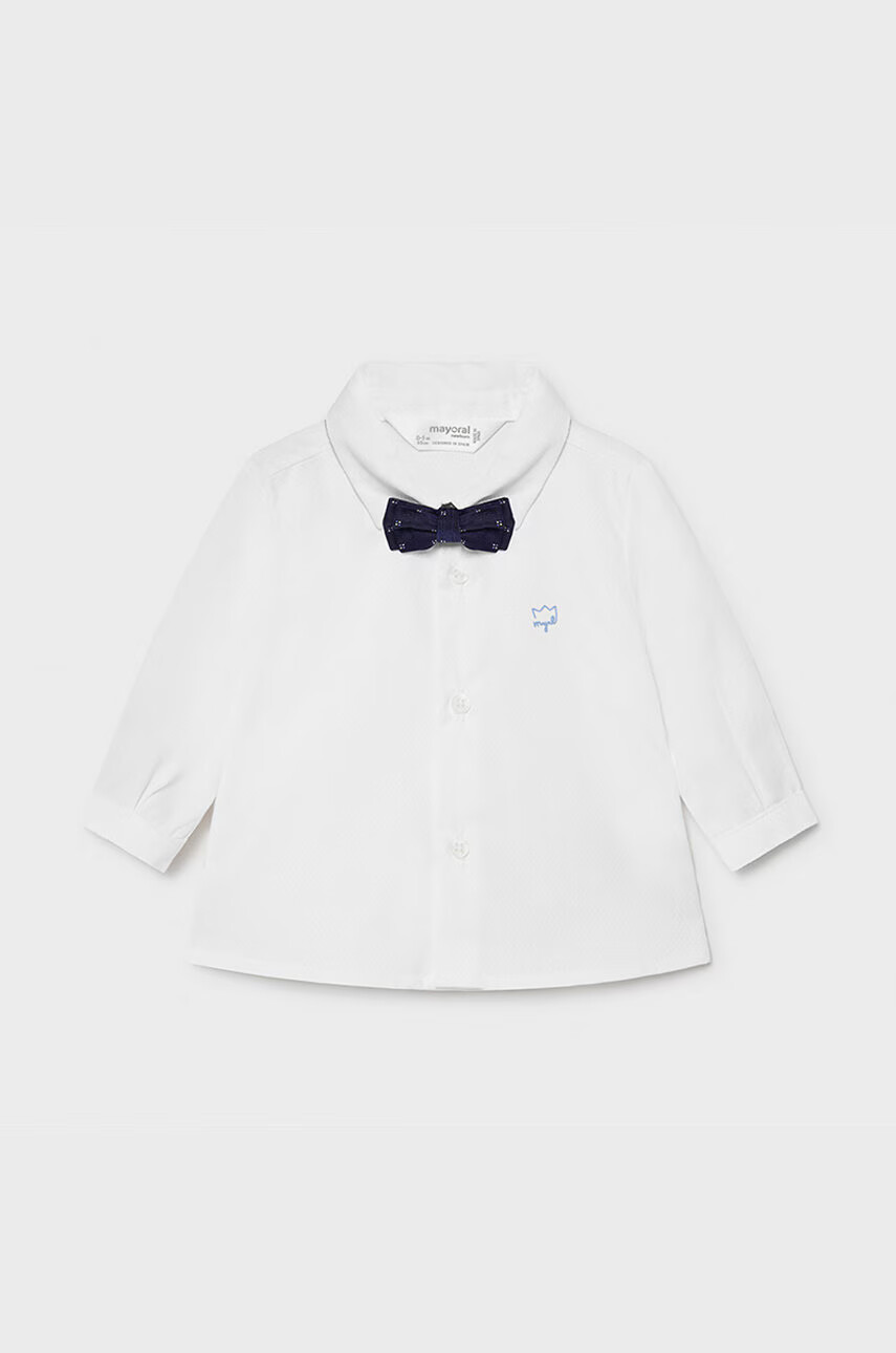 Mayoral Newborn Памучна риза 60-86 cm - Pepit.bg