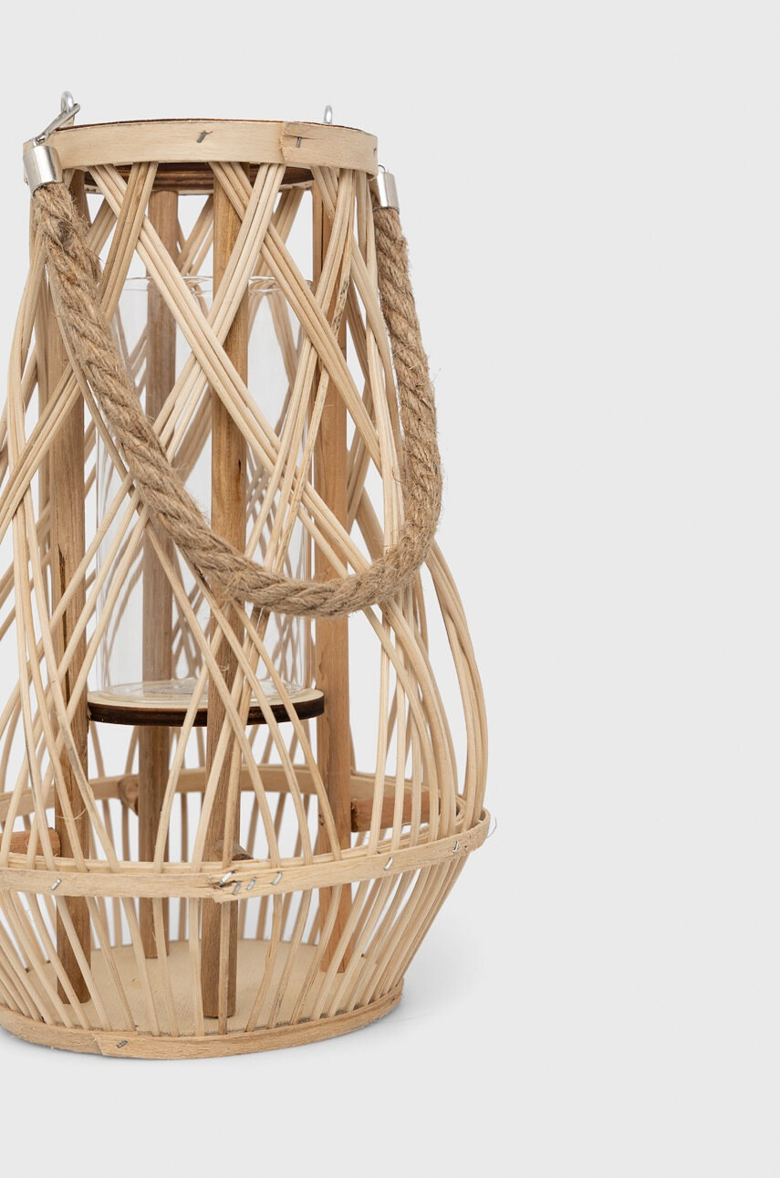 Medicine Фенер за свещ в бежово - Pepit.bg