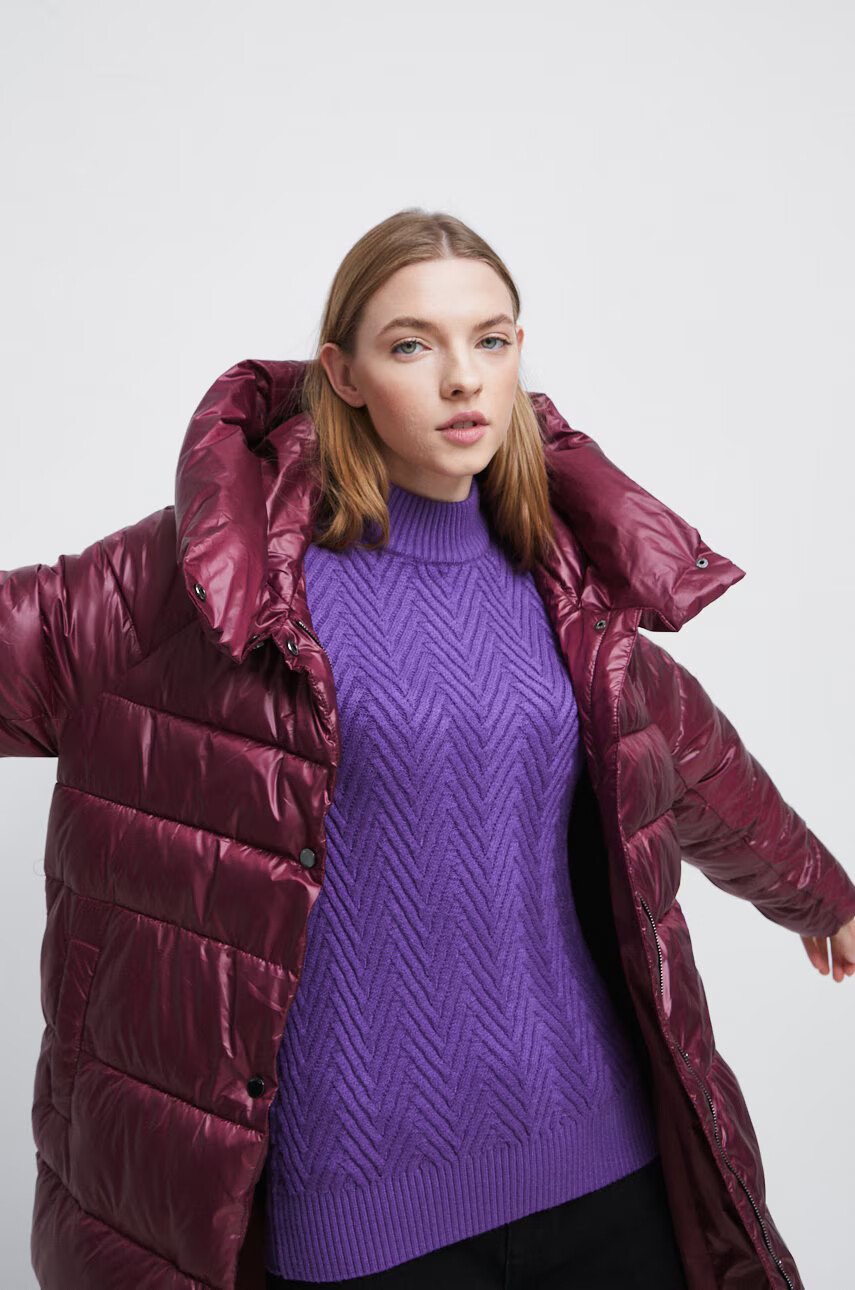 Medicine Палто в бордо със зимна изолация - Pepit.bg