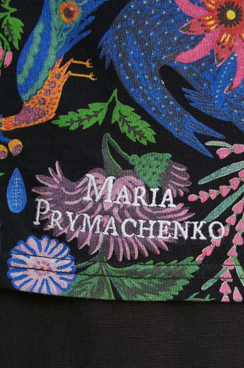 Medicine Памучна тениска дамска в черно - Pepit.bg