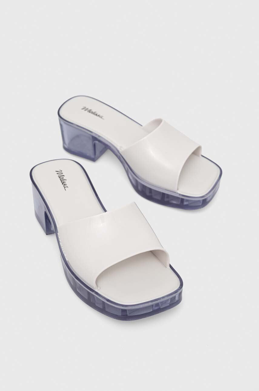 Melissa Чехли SHAPE AD в бяло с висок ток M.32955.52063 - Pepit.bg