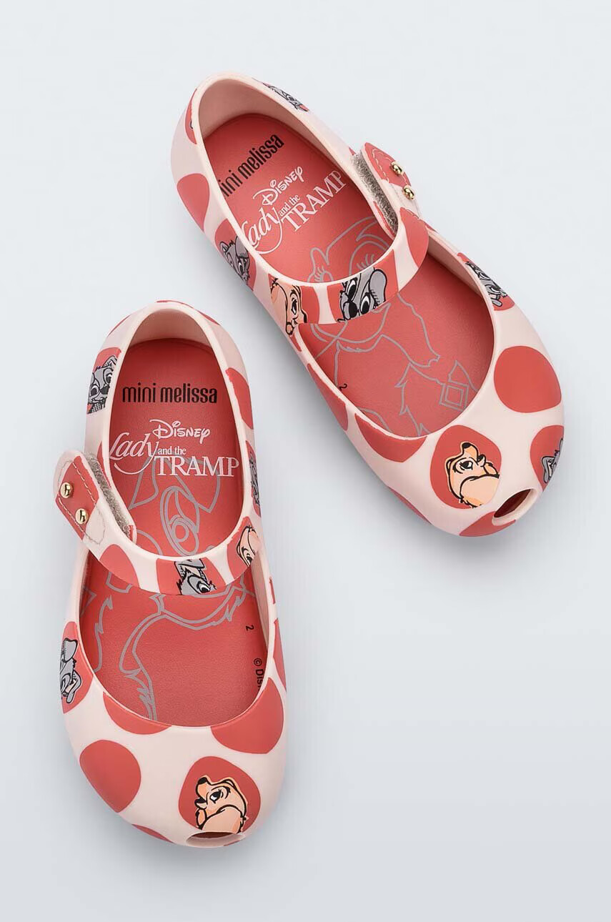 Melissa Детски балеринки x Disney в розово - Pepit.bg