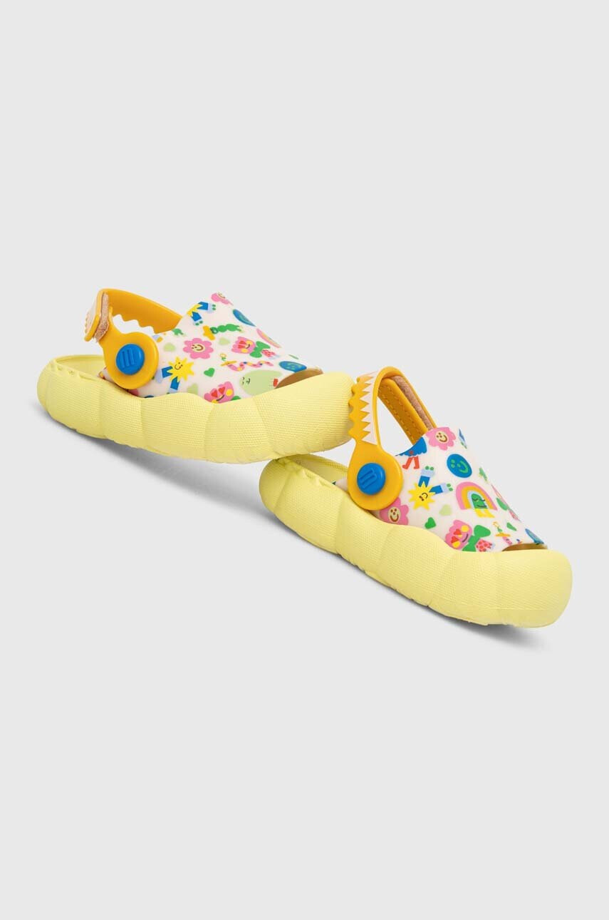 Melissa Детски чехли CRIATURA + FABULA BB в жълто - Pepit.bg