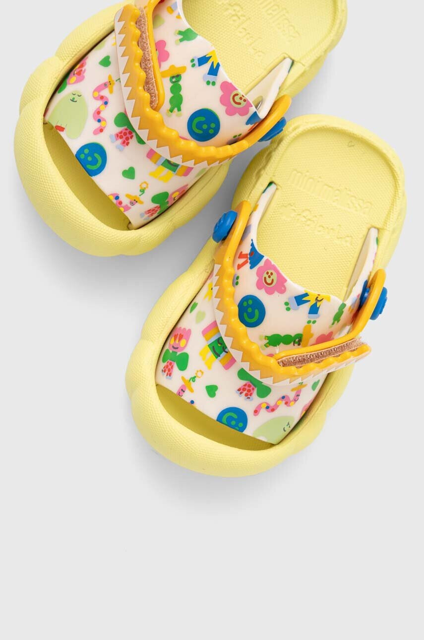 Melissa Детски чехли CRIATURA + FABULA BB в жълто - Pepit.bg
