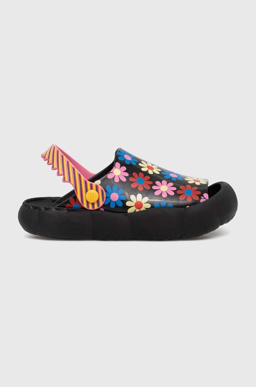 Melissa Детски чехли CRIATURA + FABULA INF в черно - Pepit.bg