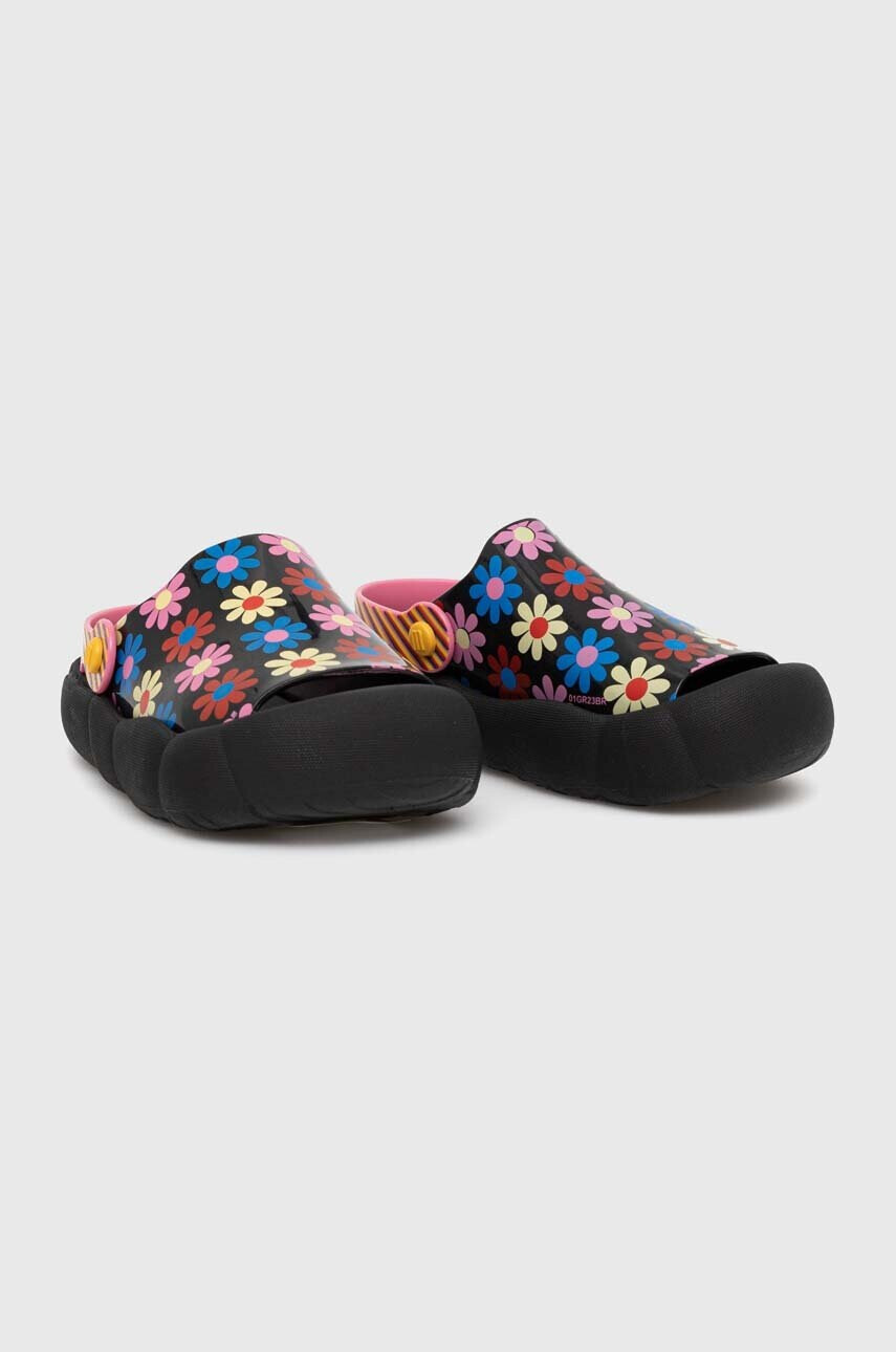 Melissa Детски чехли CRIATURA + FABULA INF в черно - Pepit.bg