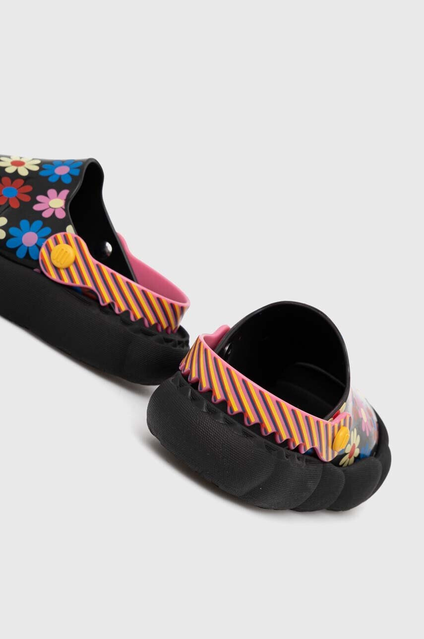 Melissa Детски чехли CRIATURA + FABULA INF в черно - Pepit.bg