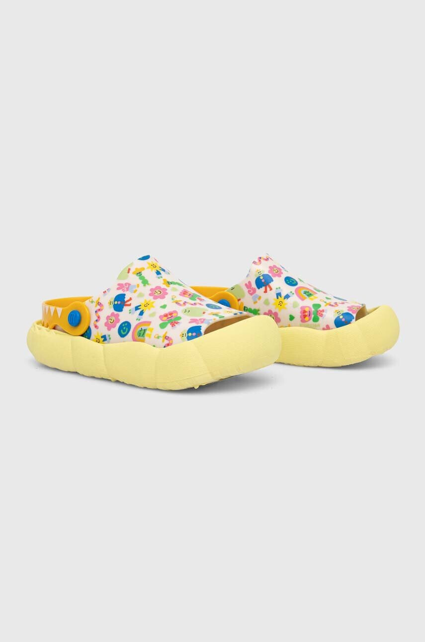 Melissa Детски чехли CRIATURA + FABULA INF в жълто - Pepit.bg