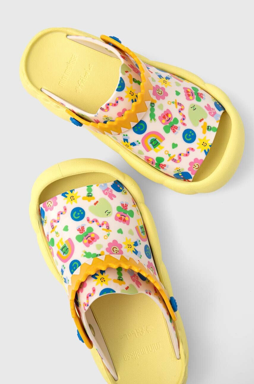 Melissa Детски чехли CRIATURA + FABULA INF в жълто - Pepit.bg