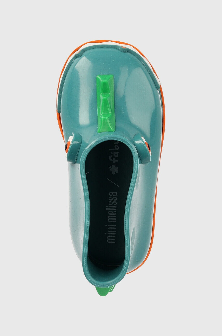 Melissa Детски елек Rain Boot + Fabula Bb в тюркоазено - Pepit.bg