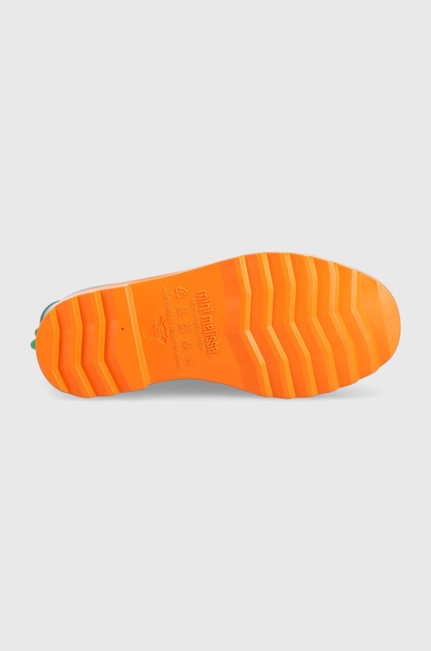 Melissa Детски гумени ботуши Rain Boot + Fabula Inf в тюркоазено - Pepit.bg