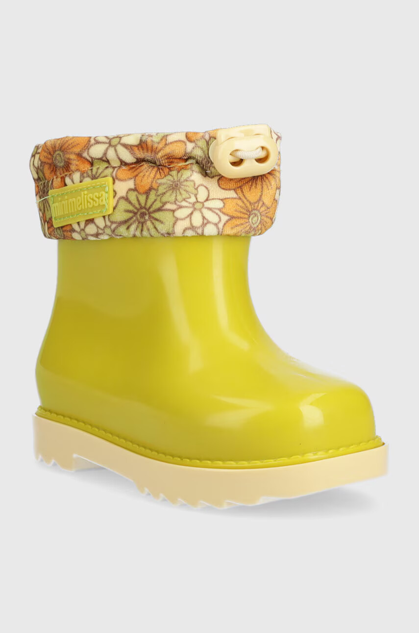 Melissa Детски гумени ботуши Rain Boot Iii Bb в зелено - Pepit.bg