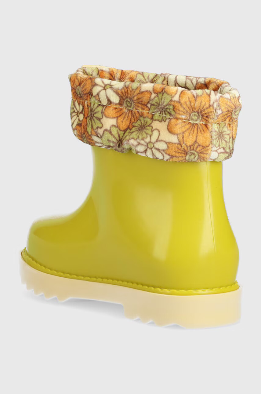 Melissa Детски гумени ботуши Rain Boot Iii Bb в зелено - Pepit.bg