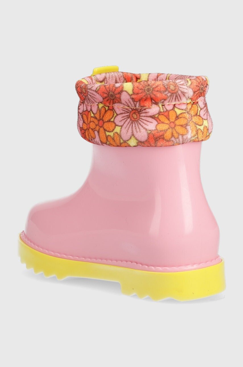 Melissa Детски гумени ботуши Rain Boot Iii Bb в розово - Pepit.bg