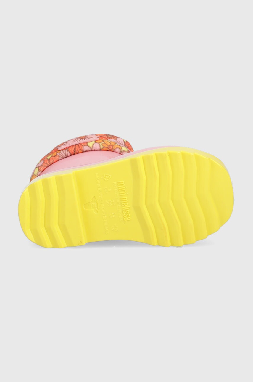 Melissa Детски гумени ботуши Rain Boot Iii Bb в розово - Pepit.bg