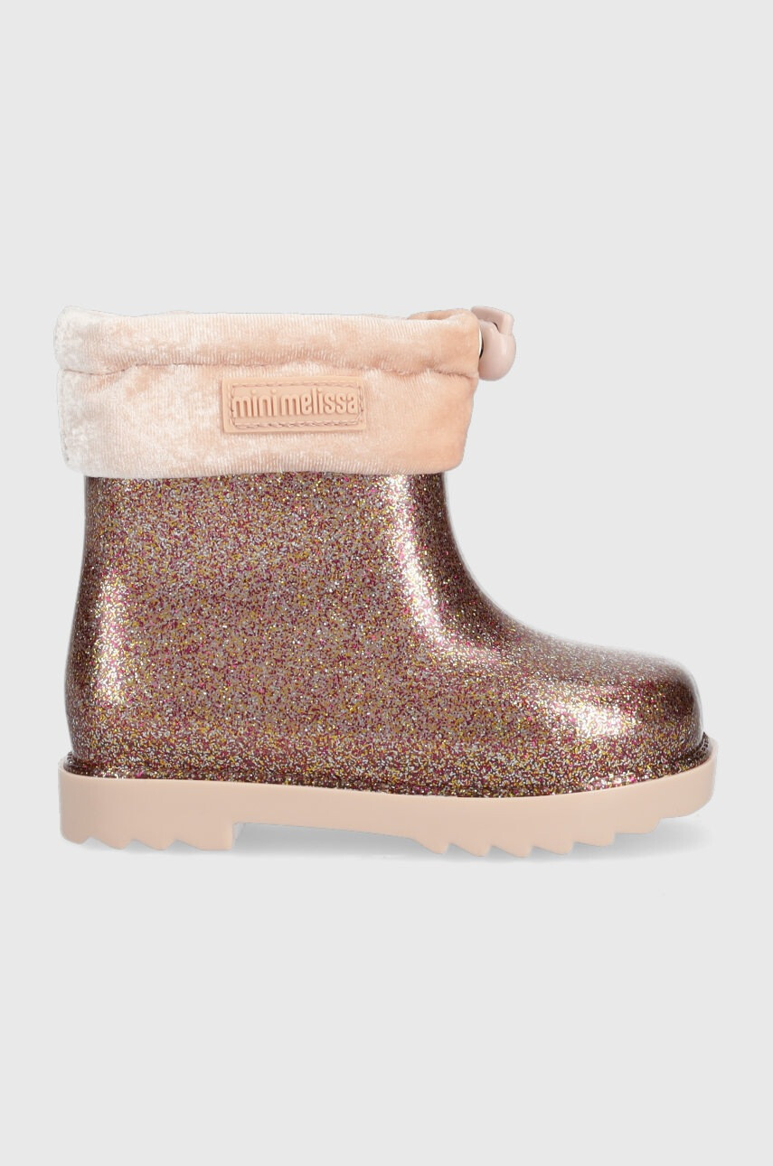 Melissa Детски гумени ботуши Rain Boot Iii Bb в розово - Pepit.bg
