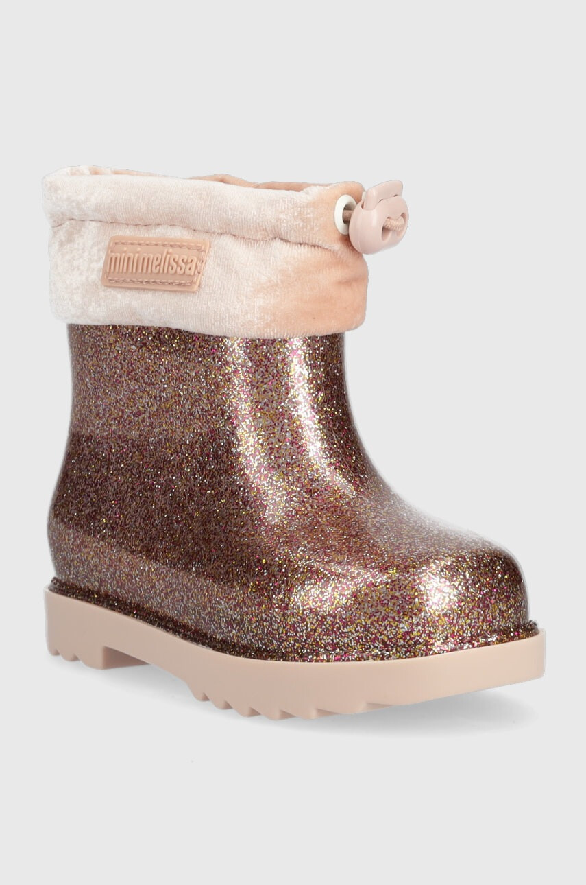 Melissa Детски гумени ботуши Rain Boot Iii Bb в розово - Pepit.bg