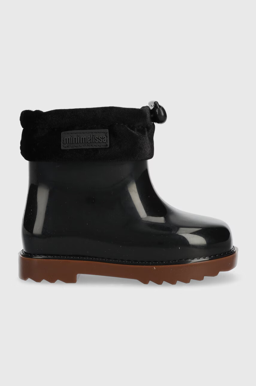 Melissa Детски гумени ботуши Rain Boot Iii Bb в черно - Pepit.bg