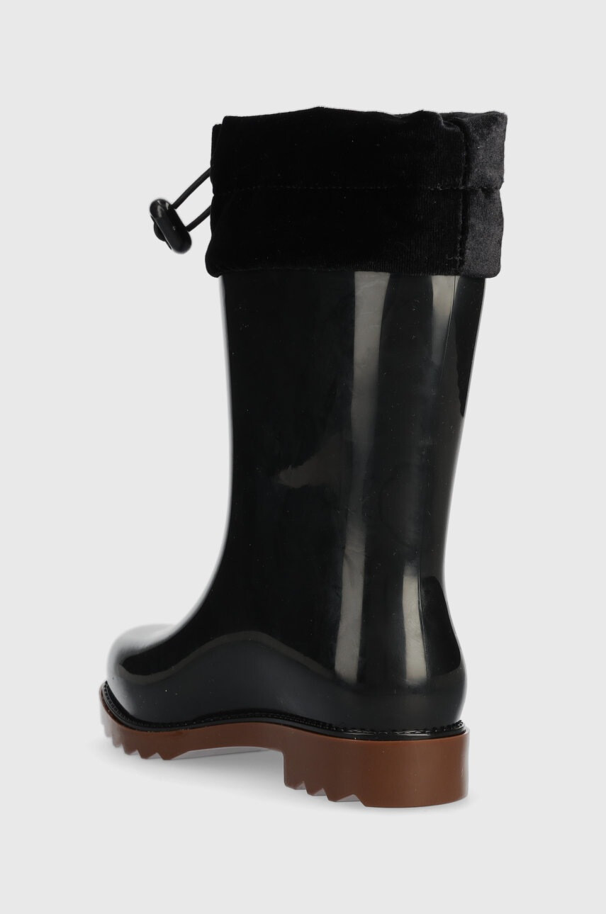 Melissa Детски гумени ботуши Rain Boot Iii Inf в черно - Pepit.bg