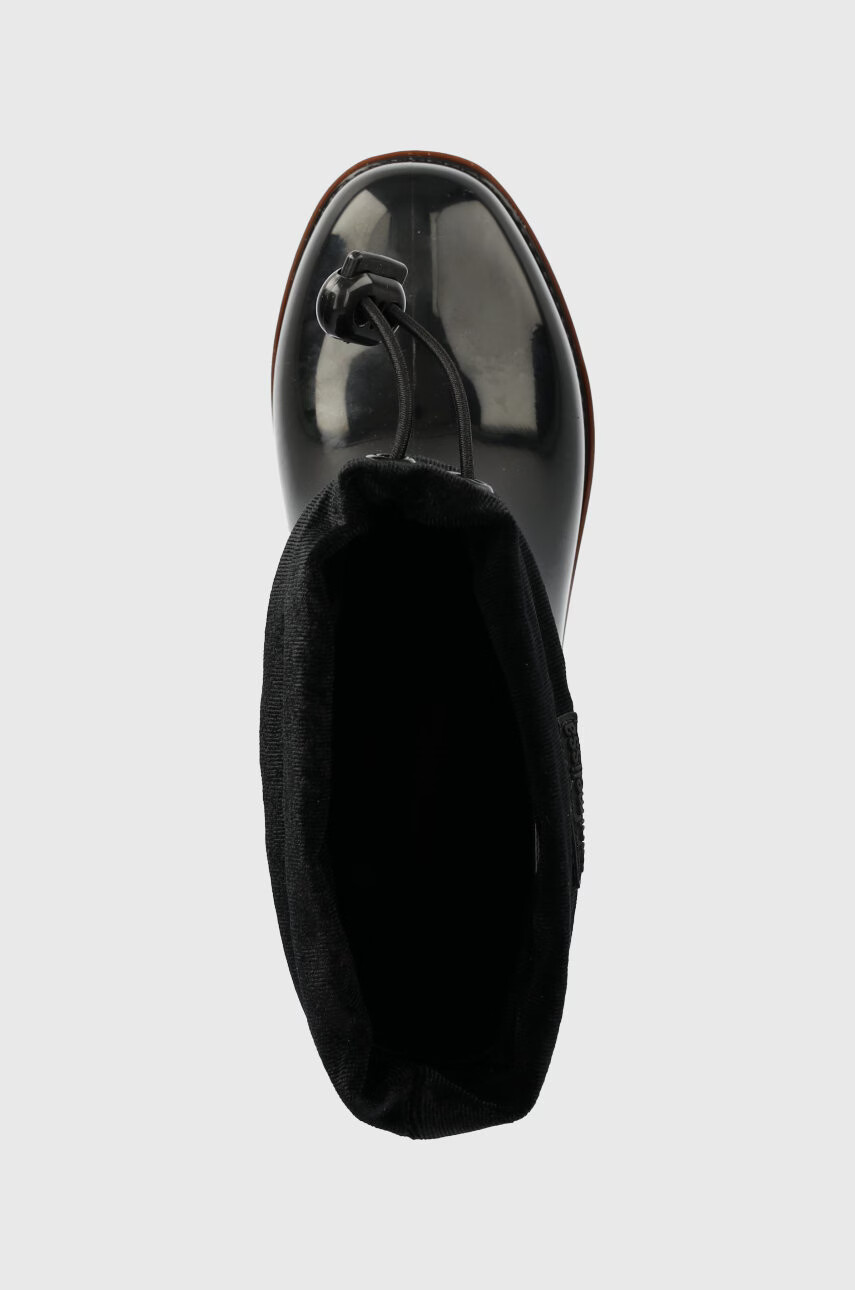 Melissa Детски гумени ботуши Rain Boot Iii Inf в черно - Pepit.bg