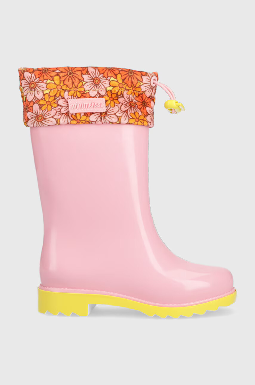 Melissa Детски гумени ботуши Rain Boot Iii Inf в розово - Pepit.bg
