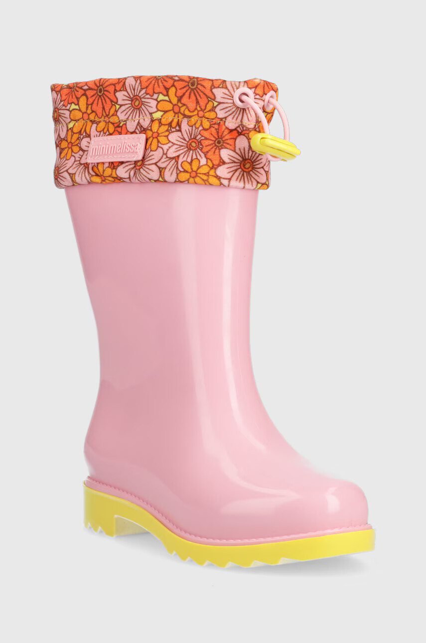 Melissa Детски гумени ботуши Rain Boot Iii Inf в розово - Pepit.bg