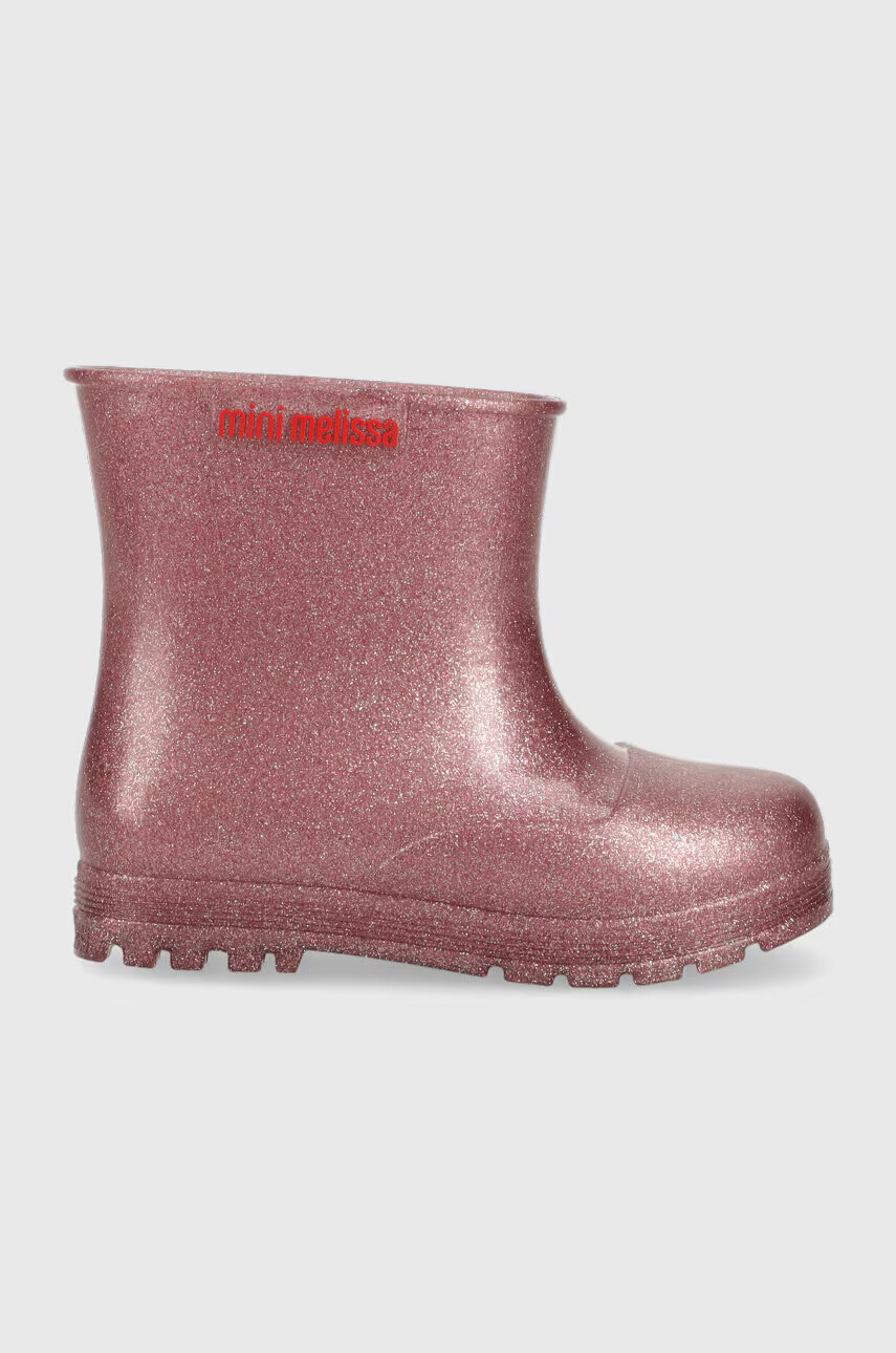 Melissa Детски гумени ботуши WELLY BB в розово - Pepit.bg