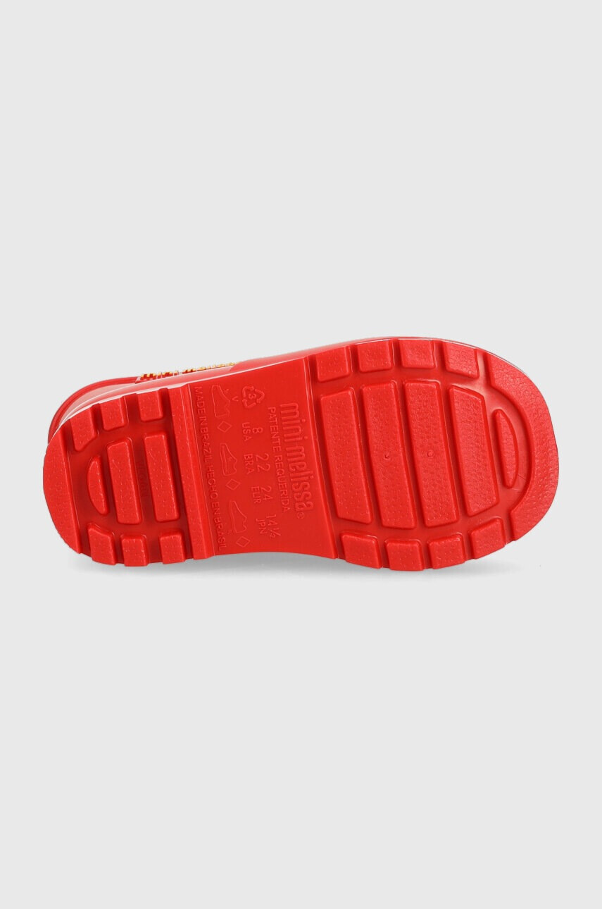 Melissa Детски гумени ботуши WELLY BB в червено - Pepit.bg