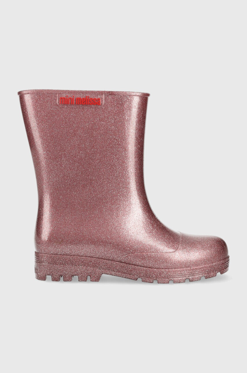 Melissa Детски гумени ботуши WELLY INF в розово - Pepit.bg