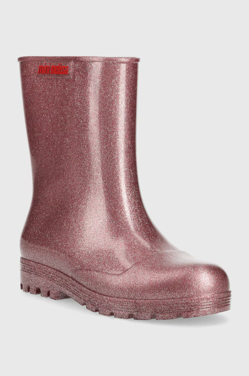 Melissa Детски гумени ботуши WELLY INF в розово - Pepit.bg