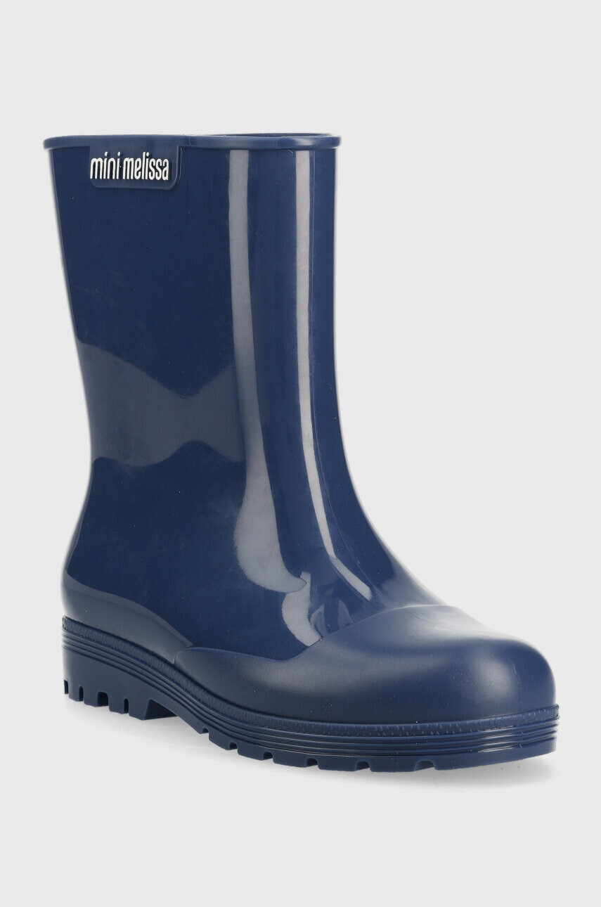 Melissa Детски гумени ботуши WELLY INF в тъмносиньо - Pepit.bg