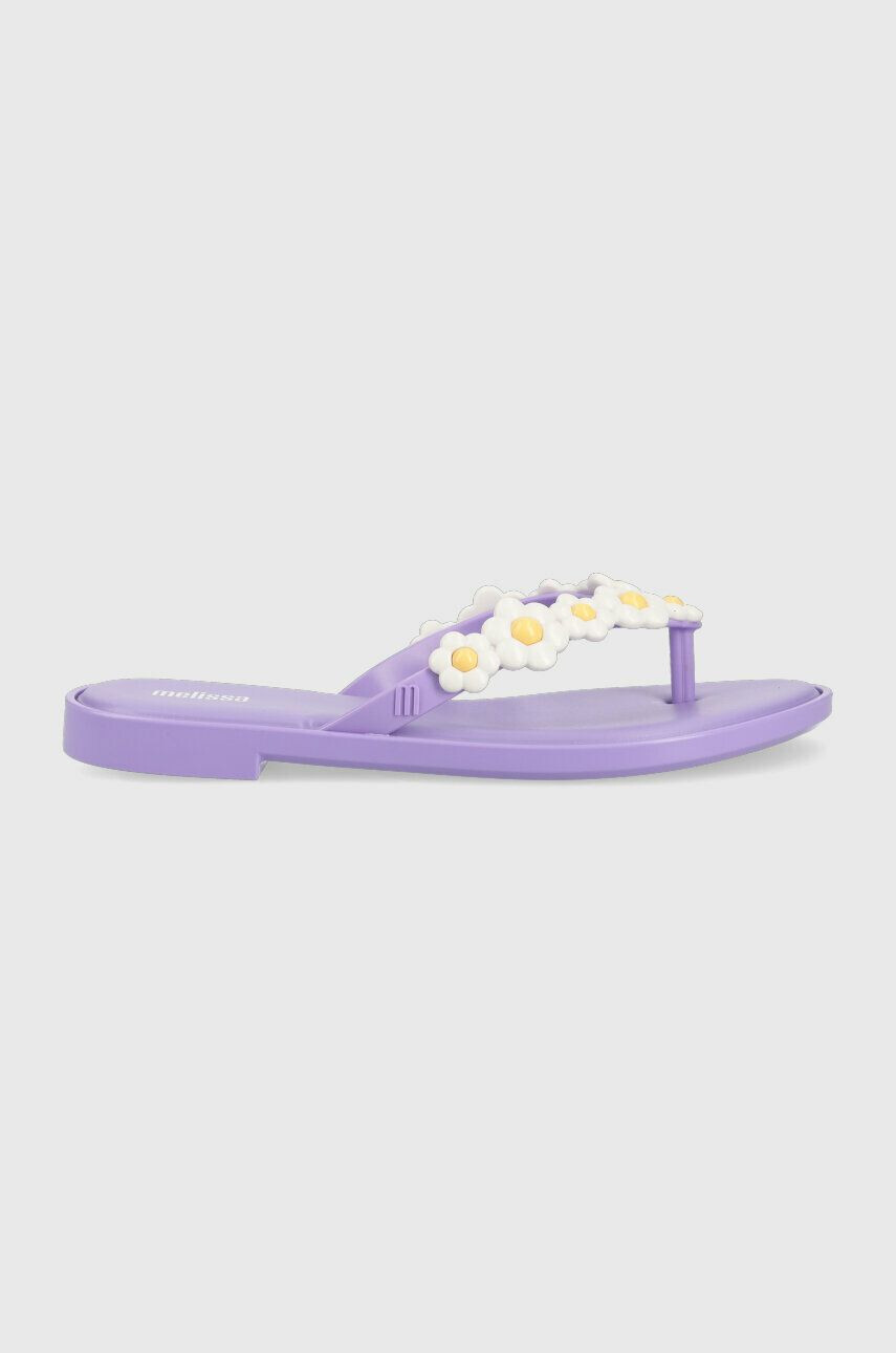 Melissa Джапанки FLIP FLOP SPRING AD в лилаво с равна подметка M.33715.AL242 - Pepit.bg