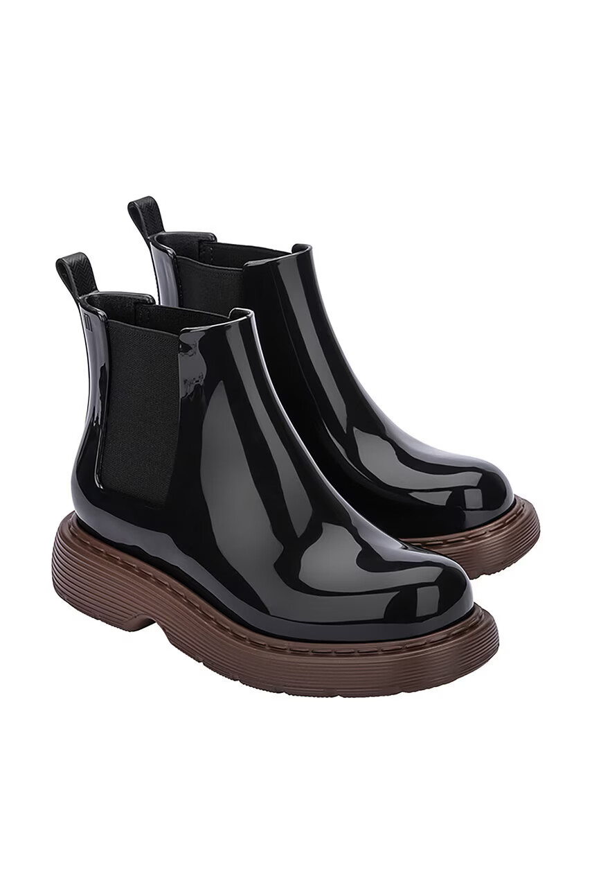Melissa Кубинки Step Boot Ad в черно с платформа - Pepit.bg