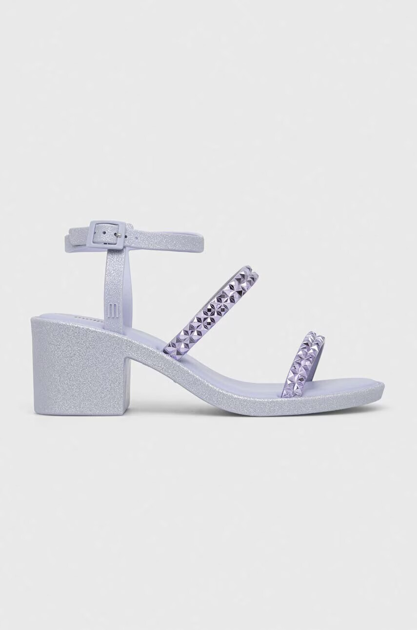 Melissa Сандали GLOWING HEEL AD в лилаво - Pepit.bg