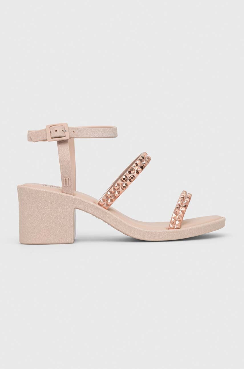 Melissa Сандали GLOWING HEEL AD в бежово - Pepit.bg
