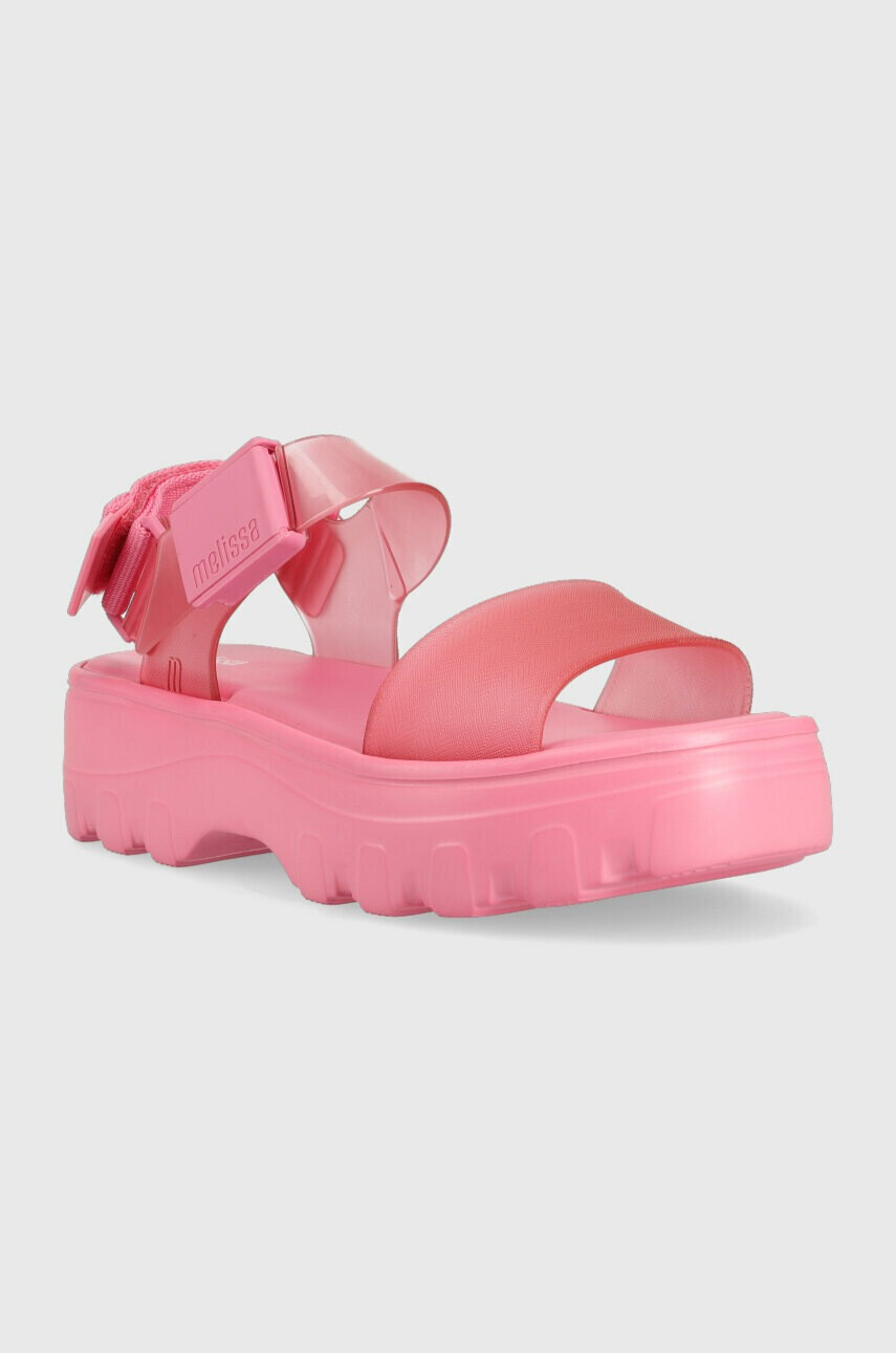 Melissa Сандали KICK OFF SANDAL AD в розово с платформа M.32823.AJ294 - Pepit.bg