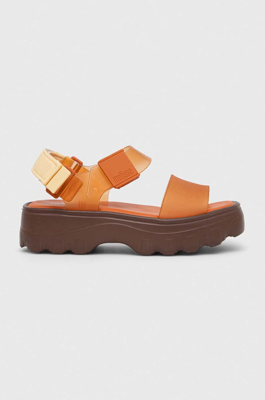 Melissa Сандали KICK OFF SANDAL AD в оранжево с платформа M.32823.AJ295 - Pepit.bg