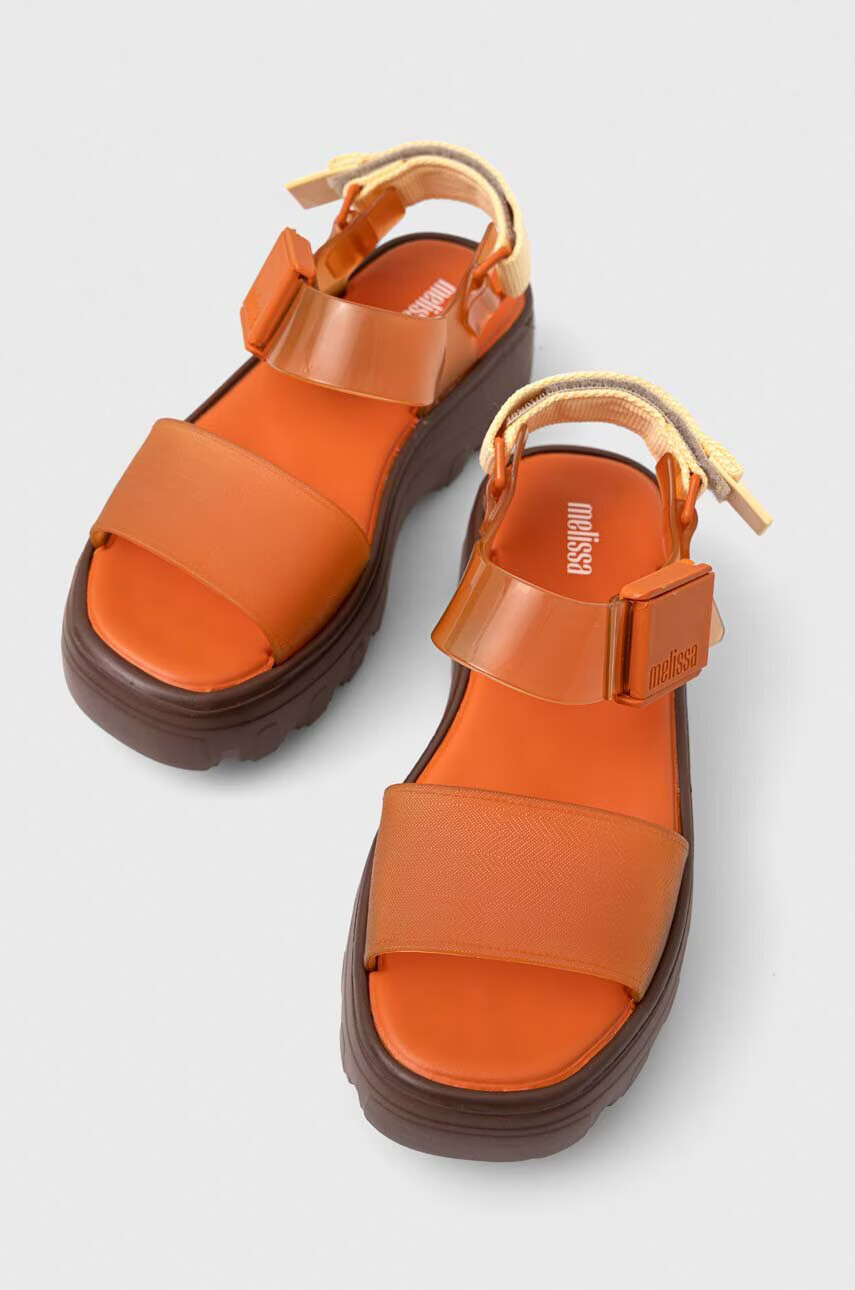 Melissa Сандали KICK OFF SANDAL AD в оранжево с платформа M.32823.AJ295 - Pepit.bg