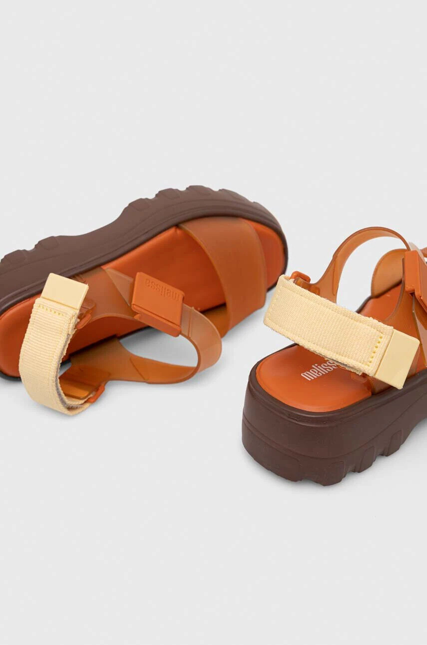Melissa Сандали KICK OFF SANDAL AD в оранжево с платформа M.32823.AJ295 - Pepit.bg