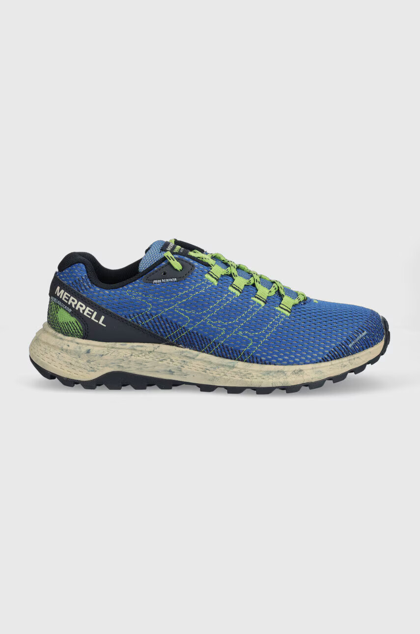 Merrell Обувки за бягане Fly Strike в синьо - Pepit.bg