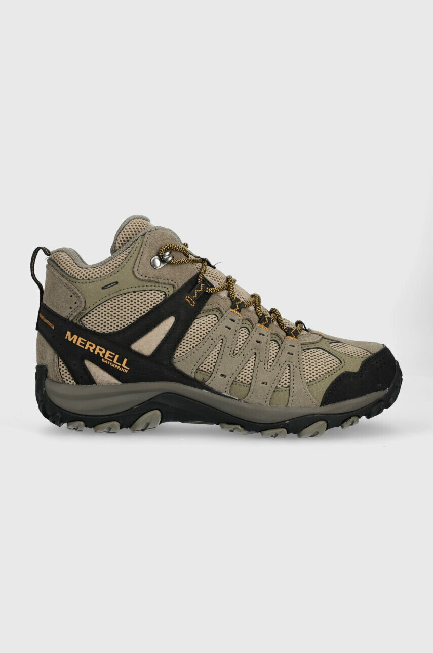 Merrell Обувки Accentor 3 Mid Waterproof в бежово - Pepit.bg
