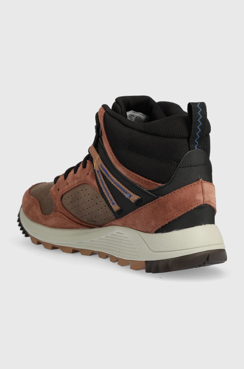 Merrell Обувки Wildwood Mid Waterproof в кафяво - Pepit.bg