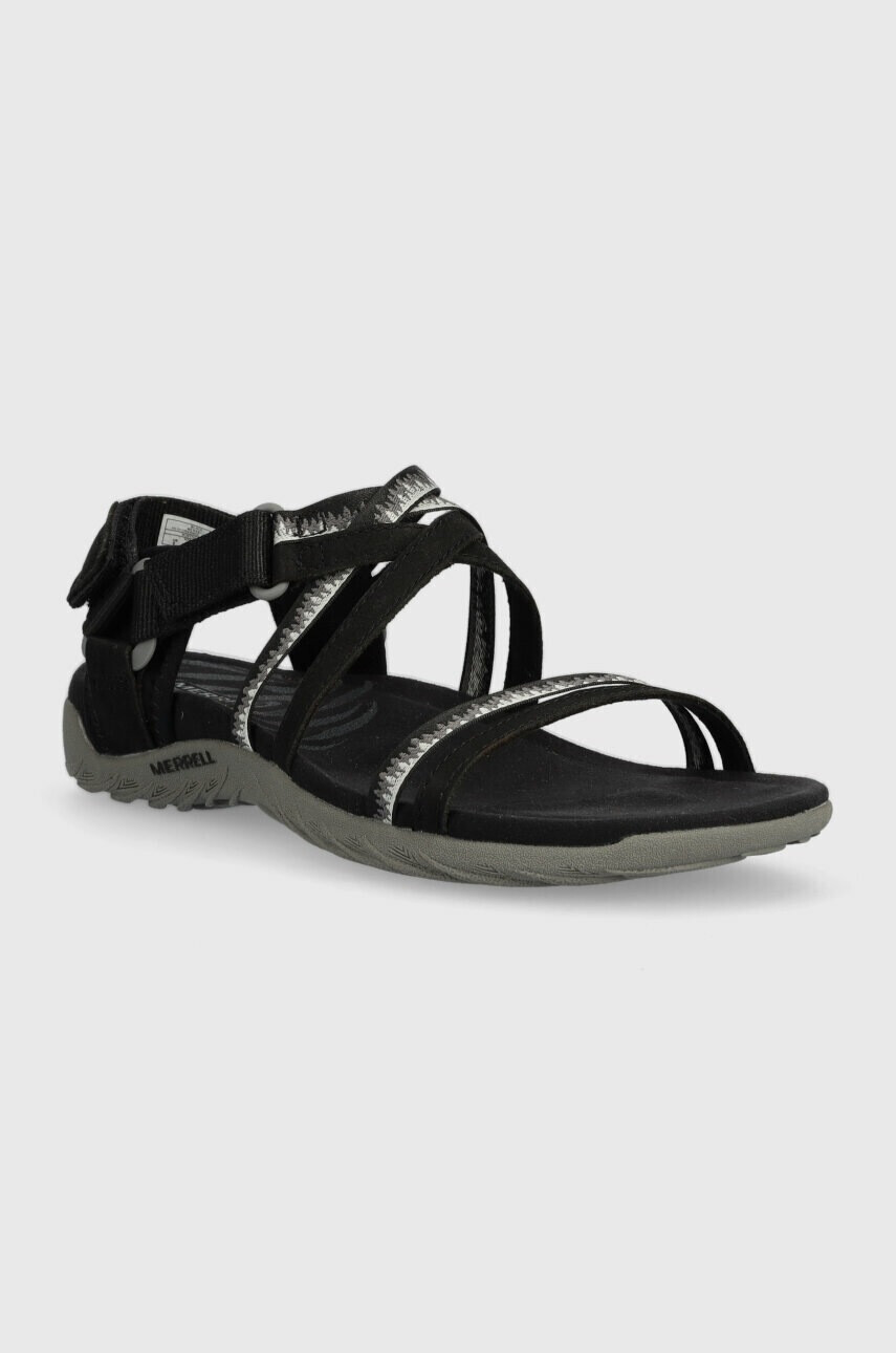 Merrell Сандали в черно - Pepit.bg