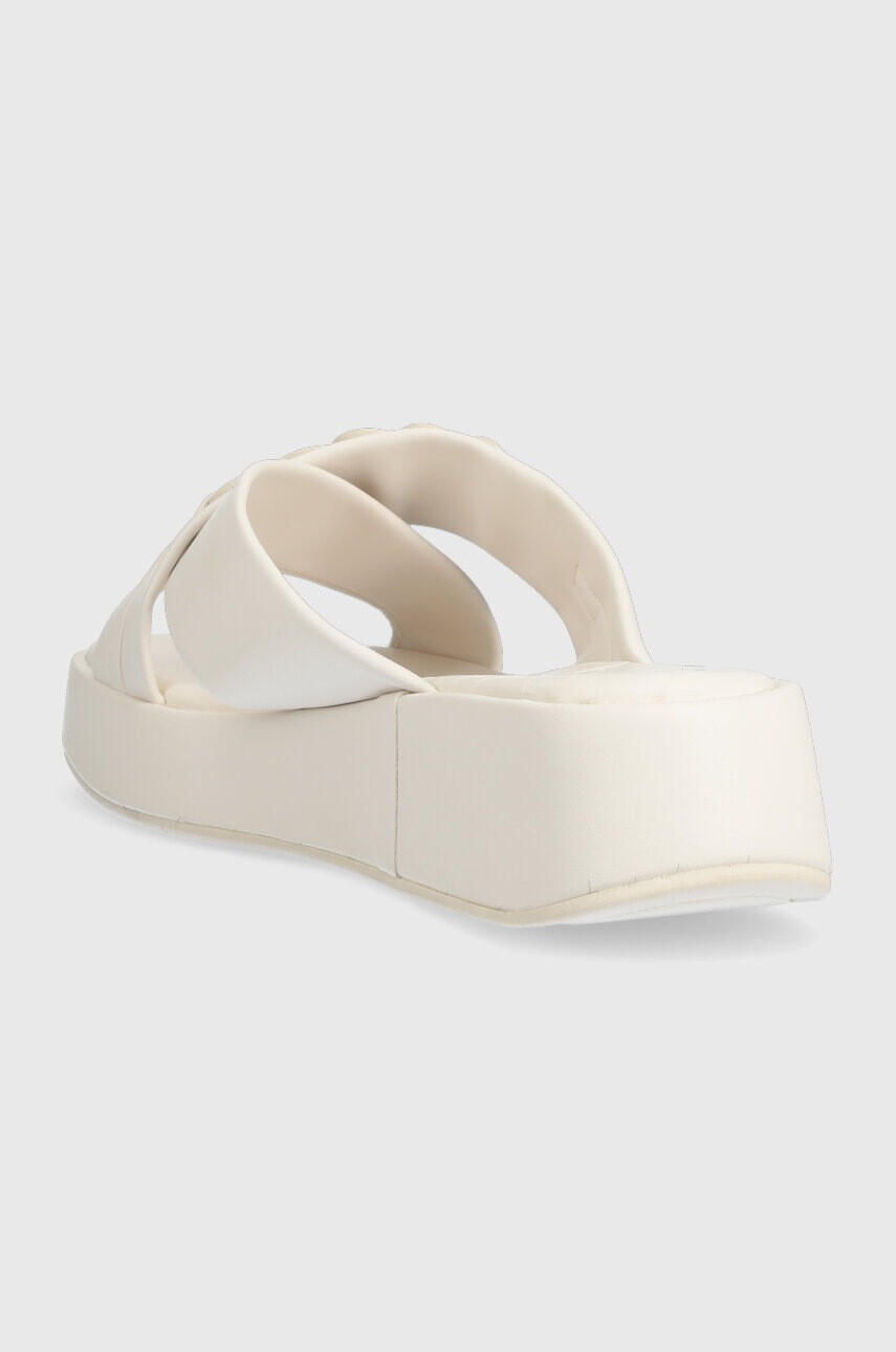 Mexx Чехли Lexi в бяло с платформа MXBN008201W - Pepit.bg