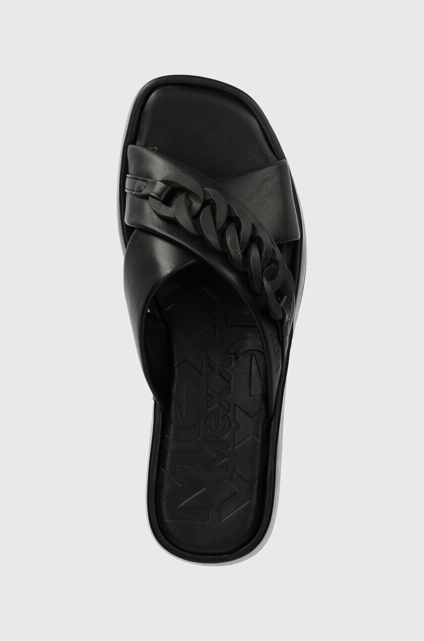 Mexx Чехли Lexi в черно с платформа MXBN008201W - Pepit.bg