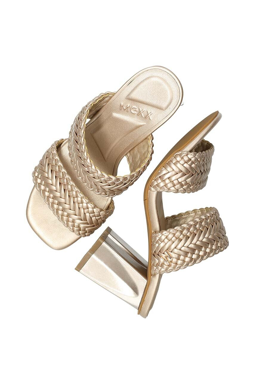 Mexx Чехли Lilah в златисто MXQL011102W - Pepit.bg