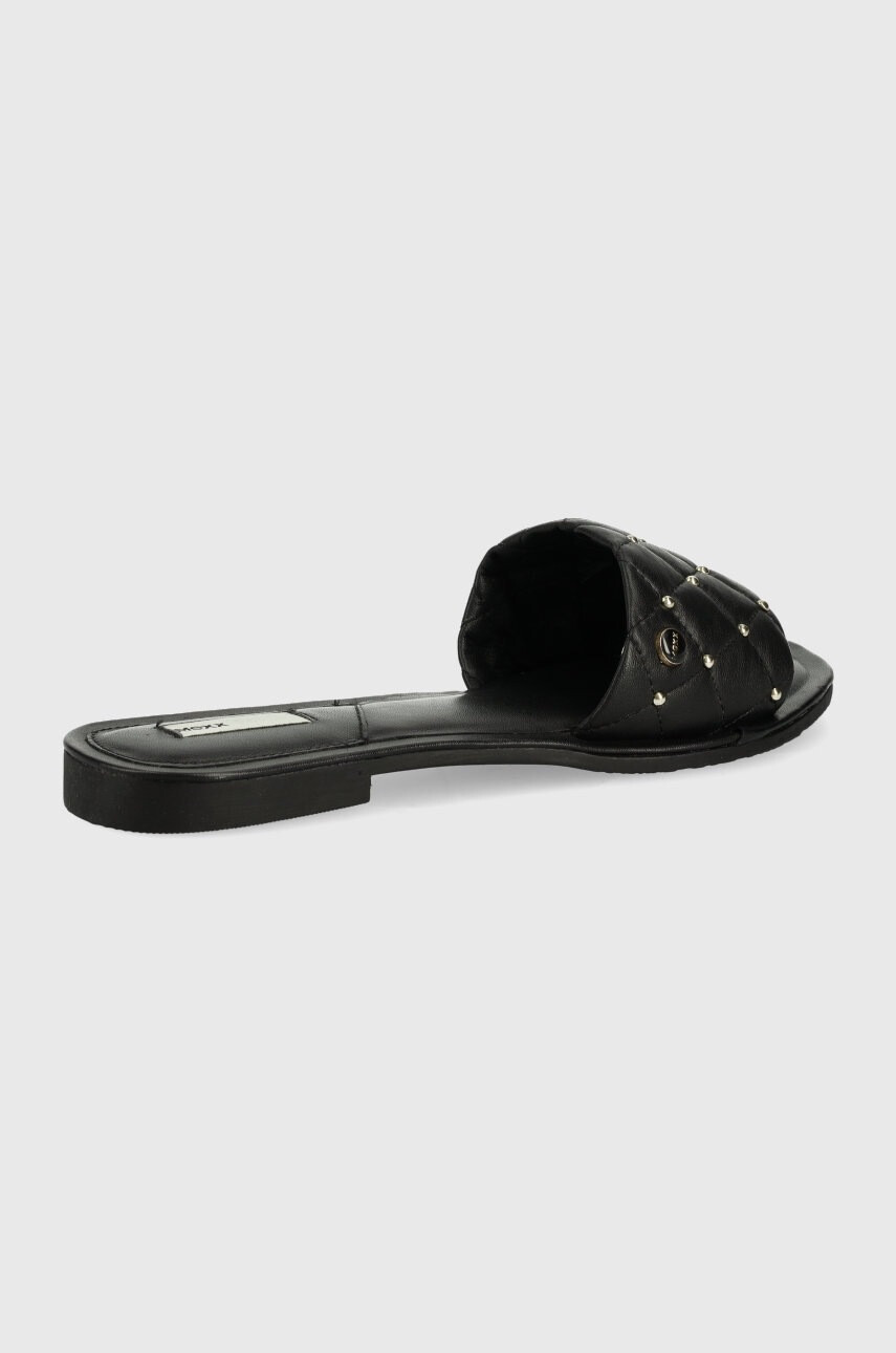 Mexx Кожени чехли Sandal Jewel в черно - Pepit.bg